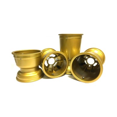 Juego Set Llantas magnesio "oro" MONDOKART, MONDOKART, kart, go