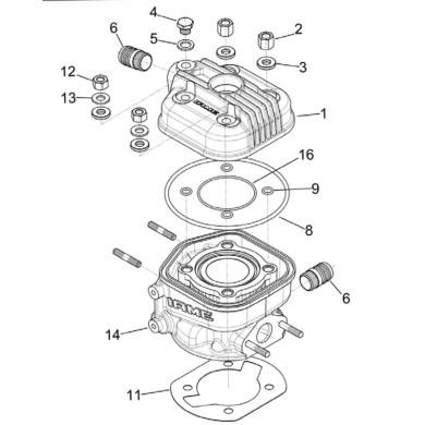 Head Gasket OR Outside IAME X30, mondokart, kart, kart store