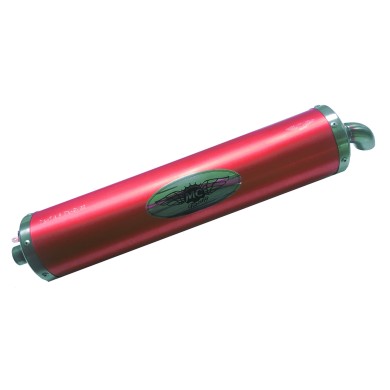 Homologated RED Look KZ Muffler Exhaust Silencer!, mondokart