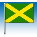 Bandera verde con cruz amarilla, MONDOKART, kart, go kart