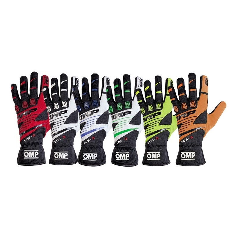 Gloves OMP KS 3 NEW on Offer Buy Now on Mondokart MondoKart Racing Shop