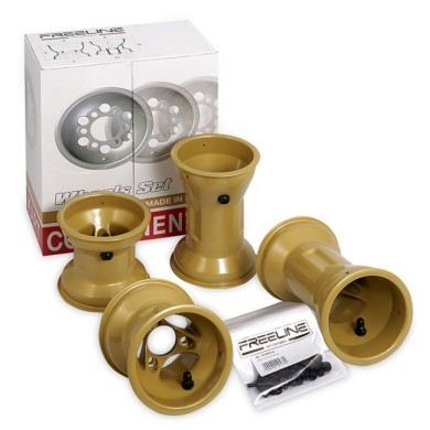 Set cerchi magnesio DR 130-210mm HQ Freeline BirelArt Oro