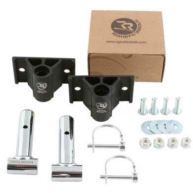 Kit Fijacion parachoques spoiler XTR14 trasero, MONDOKART