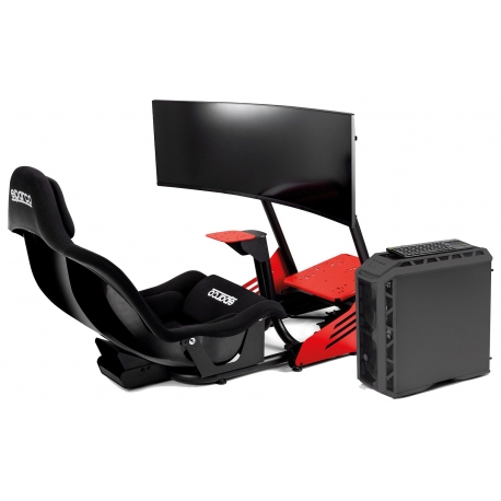 Kit Completo Gaming Sparco Evolve GP Formula (Con PC)