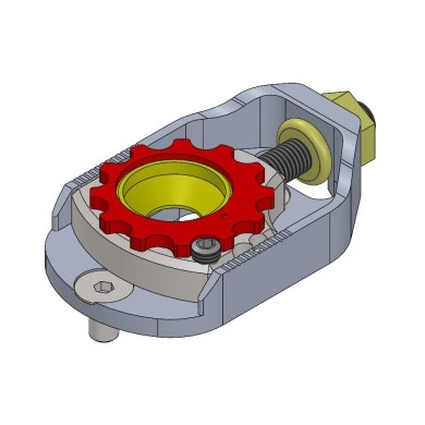 Eccentrico Fusello 22mm EASY CASTER CAMBER M8 Parolin - Kart