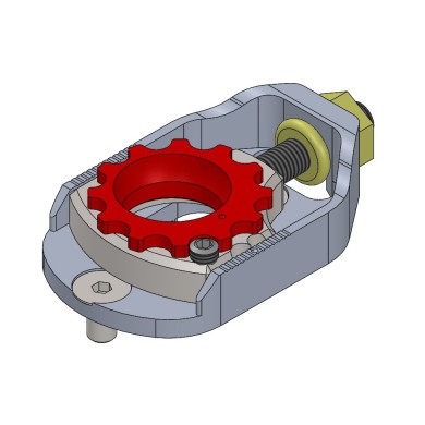 Eccentrico Fusello 22mm EASY CASTER CAMBER M10 Parolin - Kart