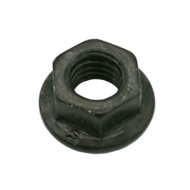 Tuerca NEGRO Cilindro (12 mm 8 mm), MONDOKART, kart, go kart