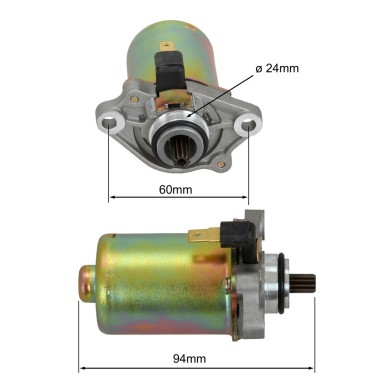 Starter Economic Universal MINI 60cc, mondokart, kart, kart