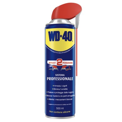 WD-40 - Spray Lubricant 500ml WD40 - DOUBLE POSITION