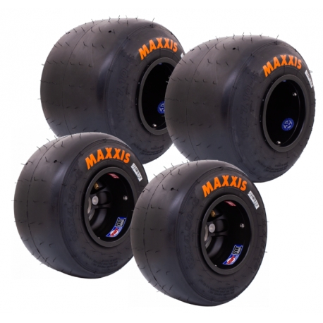 Maxxis "OPTION“ CIK FIA Reifenset – OKJ/OKN, MONDOKART, kart