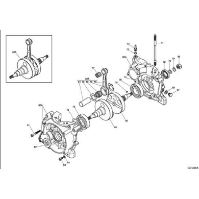 Dado M10 x 1 Accensione Iame, MONDOKART, kart, go kart