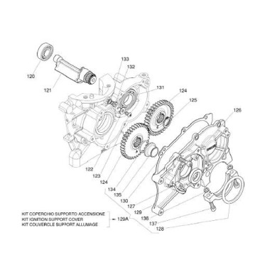 IAME X30 joint de couvercle, MONDOKART, kart, go kart, karting