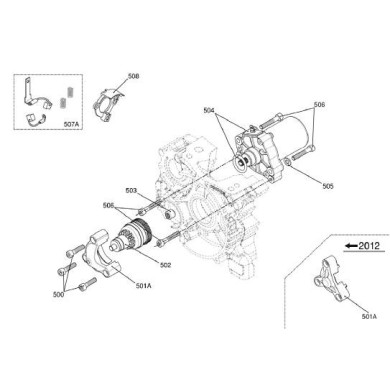 Bendix Kunststoff Unterstützung IAME KF Reedster, MONDOKART