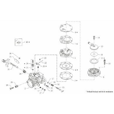 Screw low T for HL-397B HL-396A Easykart, mondokart, kart, kart