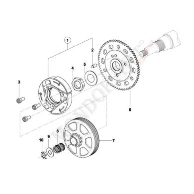 Rotor Clutch TM 60cc mini, mondokart, kart, kart store