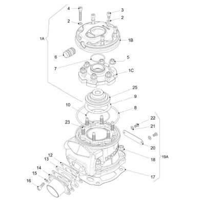 Iame cylinder water connection, mondokart, kart, kart store