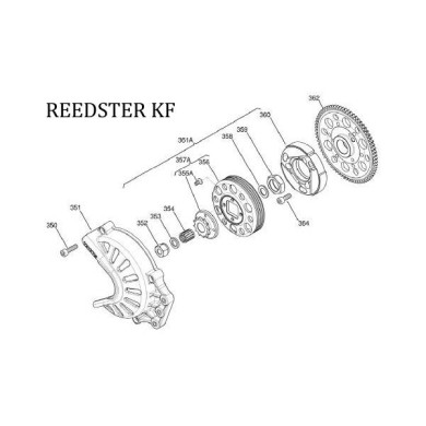 Ecrou Pinion Démarreur IAME, MONDOKART, kart, go kart, karting