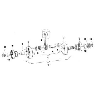 Paraolio 20x35x7 doppio labbro Teflon ARS FPJ, MONDOKART, kart