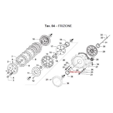 Guarnizione Carter Frizione TM, MONDOKART, kart, go kart