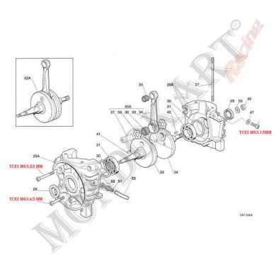 Chiavetta Volano / Pignone Iame, MONDOKART, kart, go kart