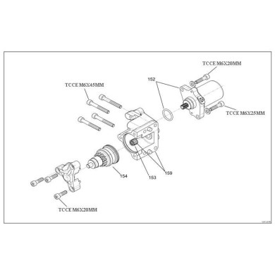 Gabbia rulli motorino TaG / selettore Iame, MONDOKART, kart, go