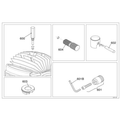 Herramienta Detentor Pistón IAME, MONDOKART, kart, go kart