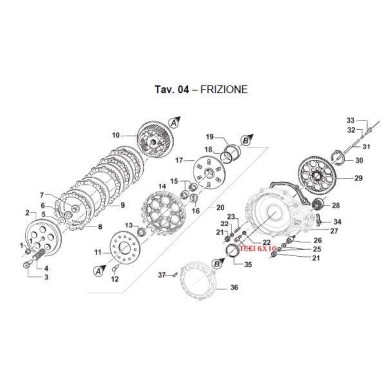 Torica embrague TM, MONDOKART, kart, go kart, karting