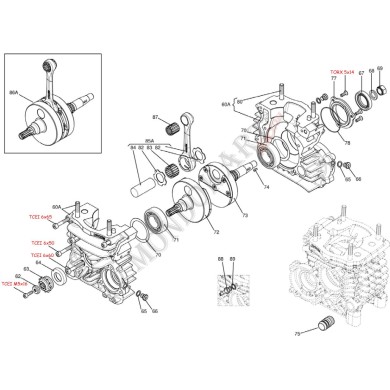 Joint SPI 20x35x7 double lèvres Teflon ARS FPJ, MONDOKART