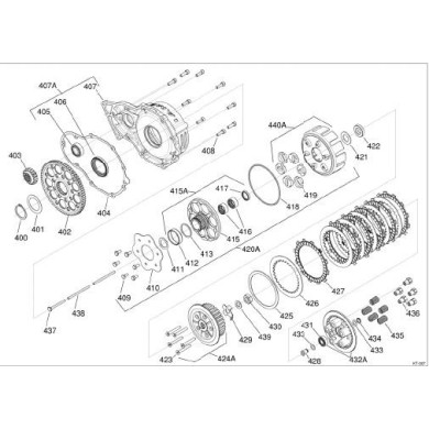 Seeger plate A10 Iame Screamer (1-2) KZ, mondokart, kart, kart